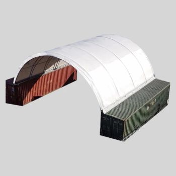 Outdoor Temporary Dome Tent for Storage 40 Feet Container Shelter - Qingdao Suihe Kelley Industry Group Co., Ltd - China