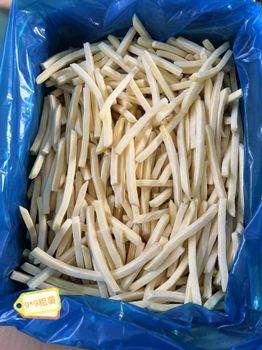 Frozen French fries IQF Frozen French fries Style Frozen Size 9x9 Or 7x7 Processing Type Iqf Freezing Process Iqf Place of Origin china - Shandong Guohai Imports and exports Co., ltd - China