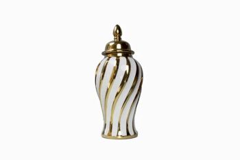 Elegant Ceramic Storage Jars and Decorative Vases for Home Age Modern Element Vase M 16X16X36.5cm Shape Irregular Origin - Dongguan Mingyu E-Commerce Co., Ltd - China