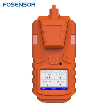4 Gas Detector Multi Gas Monitor Co O2 H2s Ex Tester Alarms - Henan Fosen Electronics Technology Co., Ltd. - China