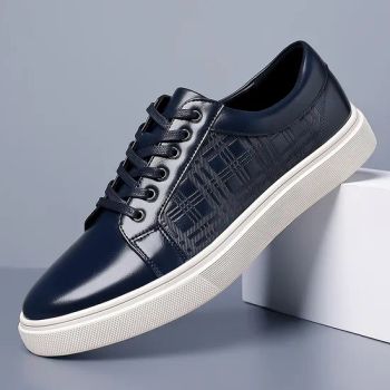 2025 New Trending Business Dress Shoes Oxfords Leather Upper Lace Sports Pattern Anti-Slip Thick Bottom Breathable Light Weight - Zhangzhou Xiangcheng Danxing Trading Co., Ltd - China