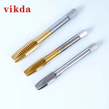 Vikda Spiral Point Tap M4*0.7 HSS C5 10PCS CNC 15D MOQ100 Pieces 10 Brand Vikda Origin China Standard Metric Trademark VIKDA - Shenzhen Victor Precision Technology Co., Ltd. - China