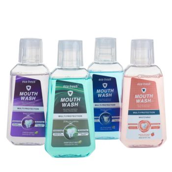 OEM 250ml Natural Organic Teeth Whitening Bad Breath Reduce Travel Size Portable Fruit Mint Flavor Mouthwash - Lmz (Jiangsu) Industrial Co., Ltd. - China