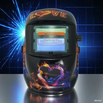 Professional Auto Darkening Welding Helmet Mask with Solar Power LCD Technology - Hainan Chenxiang New Materials Technology Co., Ltd. - China