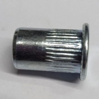 Mild Steel Insert Nut Shape Round Diameter 8mm Usage Furniture Surface Finishing Polished Material Durable Mild Steel, Mild Steel - Lakshmi Plastics & Hardwares - India