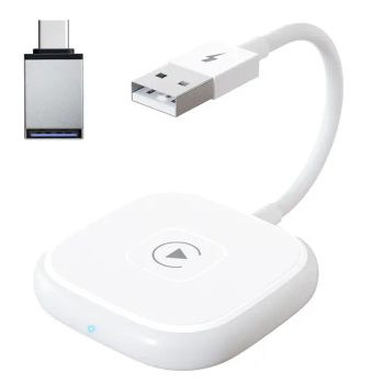New Car Wired to Wireless Carplay Adapter Applied to Navigation Voice Phone Electronic Dog Ai Box Intelligent Adapter - CENTURY SOLUTIONS LIMITED - China