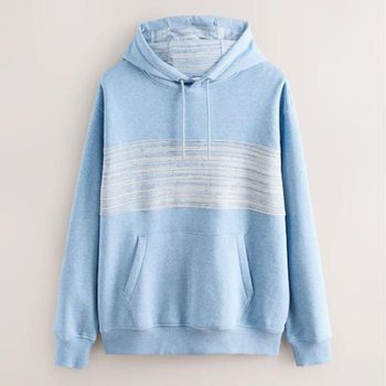 Premium Cotton Fleece Colorblock Pullover Hoodie with Front Pocket - Custom Wholesale Casual Apparel - Brussels Sports - Pakistan