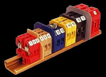 Melamine -Feed Through Terminal Housing Material Melamine Mounting Type Din Rail Mounted Contact Force Design - Balaji Industrial Agencies - India
