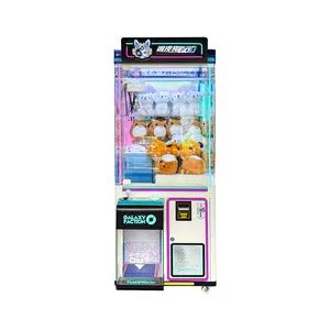 Large Fully Transparent Claw Machine for Self-Service Snack Grabbing Commercial Street Placement Unmanned Qr Code Doll Machine - Free Market Co.,ltd - China