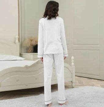 Satin Pajama Set for Women Satin Shirt and Shorts for Woman Sleepwear Silk Pajama Night Wear - QINGDAO SENZHENG IMPORT&EXPORT CO., LTD - China