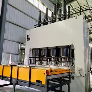 Plywood Furniture Carpentry Melamine Board Pressing with High Gloss Hot Laminator Short Cycle Pressing - Wuxi Qiangtong Machinery Co., Ltd. - China