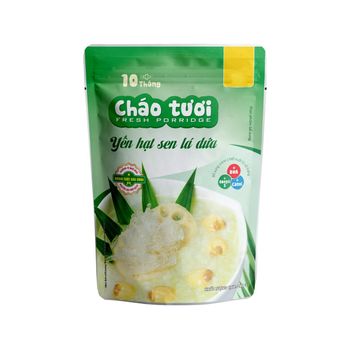 Wholesale Bird's Nest & Lotus Seed Instant Porridge from Vietnam Best Supplier with Pandan Leaves Rice Porridge White Food 260 G - TIN A COMPANY LIMITED - Vietnam