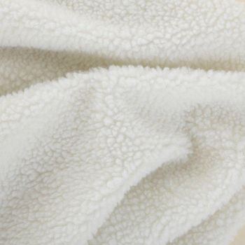 Plain Sherpa Fleece Fabric,100%Polyester,Faux Fur Fabric Manufacturer - Ningbo Yuli Textile Co., Ltd. - China