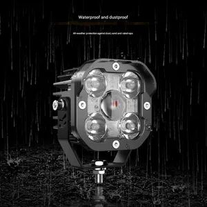 Super Bright Modified Motorcycle Headlights Hot off-Road Vehicle Headlights Spotlights Four-Leaf Clover Motorcycle Spotlights - Shenzhen Ziyi Lighting Co., Ltd - China