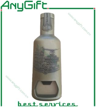 Zinc Alloy Magnetic Bottle Opener AG Model Morden 1PC Bubble Bag MOQ100 - Anygift Promotions Limited - China