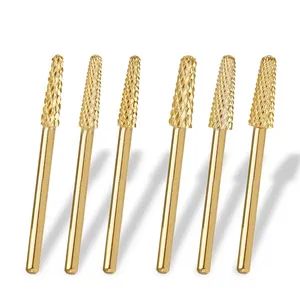 2.35mm Carbide Nail Drill Bit Small Cone Bit Remove Gel Nail Care Cuticle Drill Bits Efile Accessories Tungsten Carbide - Guangzhou Skyrann Electronic Tech Co., Ltd. - China