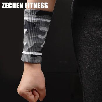 Custom Design Camo Sweatbands for Wrist Support, Crossfit Wristbands - Hunan Zechen Fitness Co., Ltd. - China
