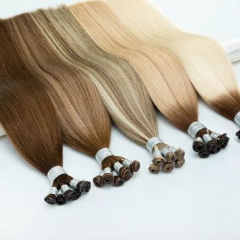 Real Remy European Human Hair Extension Wholesale Keratin Bonds Flat Tip Blonde Hair Extension - Guangzhou Beimeijia Trading Co., Ltd. - China