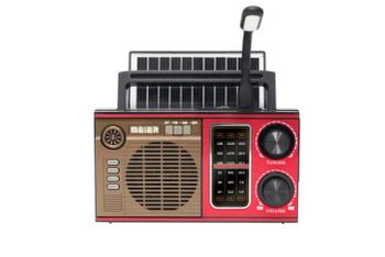 Portable 3-Band Am FM Sw Radio, LED Light, TF Card and MP3 Player, Solor Panel Bluetooth Speaker Reading Lights Meier M-538bts Mini FM/Am Radio - Dongguan Keshang Electronics Co., Ltd - China