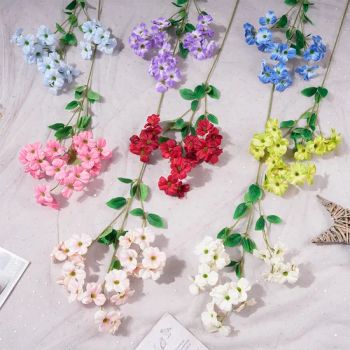 Begonia Flower Handmade Artificial Flower Color Color Use Cleaning Origin China Package PVC Bag Model NO. PNN008 Material - Yiwu Billion Import & Export Co., Ltd - China