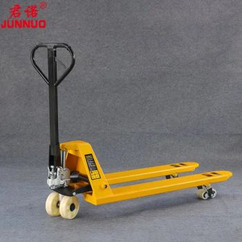 High Quality Customized Pallet Jack Hand Pallet Truck Fuel Manual Power Manual Color Yellow Condition New Model NO. - Hebei Junnuo Hoist Machinery Co., Ltd - China