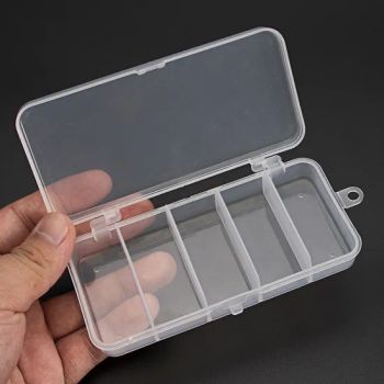 Fishing Tackle Boxes Fixable 5 Compartment 008 Plastic Storage Box Case Holder Fish Lure Bait Hooks - WEIHAI TONGFU TRADING CO., LTD. - China