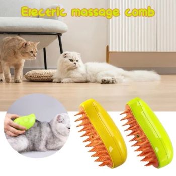 Anti-Flying Hair Cat Spray Massage Comb Self Cleaning Slicker Brushes for Dogs Cats - Shengzhou Tuoke Industry and Trade Co., Ltd. - China