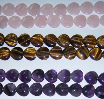 Fashion Gemstone Crystal Heart Bead Jewelry String (ESB01783) - East Sunrise Jewelry Co., Limited - China