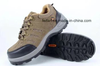 Suede Leather Work Shoes/Casual Safety Footwear with Mesh Design - Linyi Feifan Imp. & Exp. Co., Ltd. - China