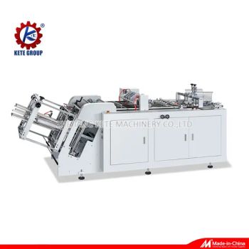 Take Away Chicken Sandwich Carton Paper Boxes Making Machine Paper Meal Box Forming Machine Price - ZHEJIANG KETE MACHINERY CO., LTD. - China