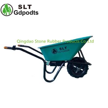 Electric Powered Wheelbarrow with High Load Capacity 6414 Usage Tools Wheel Amount 1 Style Unfolding Voltage 24V/12A Warranty 1 - Qingdao Stone Rubber Products Co., Ltd. - China