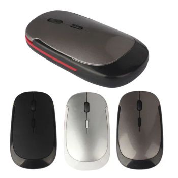 Wholesale Thin Slim 2.4G Optical Computer Wireless Mouse for Mac Laptop Windows - Global Custom Solutions Co.,Ltd - China