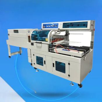 Integrated Box Sleeve Packaging Machine with Automated Heat Shrink Film Wrapper - Qingdao Goldtec Machinery Co., Ltd - China