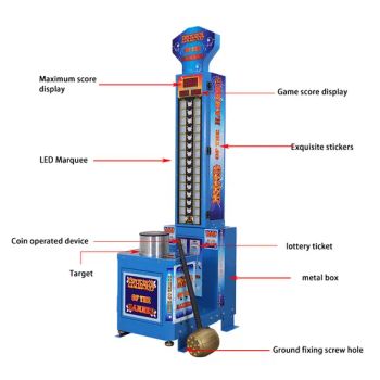 Hot Sale Multi Angle Boxing Equipment Machine Arcade Punching Game Machine Hercules Strength Testing Punch Machine - Guangzhou Funspace Technology Co., Ltd. - China