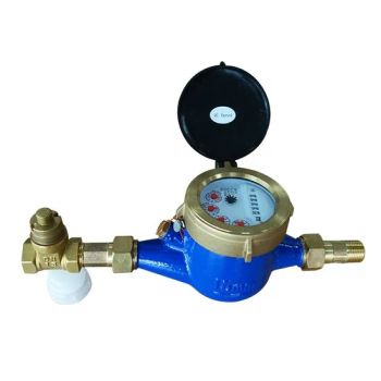 ISO 4064 15mm Multi Jet Brass Body Vane Wheel Dry Dial Mini Water Meter - TIANYI SUNS PIPE & FITTINGS CO., LTD. - China