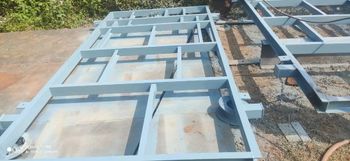 Silver Mild Steel 6ft Metal Frames Grade A Color Silver Finish Polished Length 6 Feet (L) Carbon Content Low Price Category - KA Naveen Fabrication - India