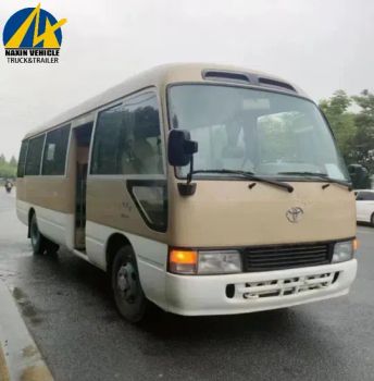 Used Toyota Coaster Bus Middle City Public Vehicle Secondhand Diesel Engine - Shandong Lujun Naxin International Trade Co., Ltd. - China
