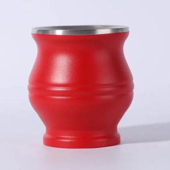 Refined Portable No-Lid 180ml Stainless Steel Mate Tea Cup for Serving Beverages - Yongkang Vision Industry & Trade Co., Ltd - China