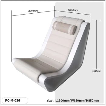 Metal Steel Anticipate Chaise Lounge for Living Room Chaise for Pool Sea Garden Outdoor Hotel Use Patio Aluminum Sun Lounger - Guangzhou Panyu District Shawan Hongyi Metal Products Factory - China