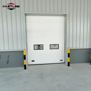 Fastlink Advanced Industrial PU Wind Resistance Alloy Automatic Insulated Electric Sectional Doors - Shanghai Fastlink Door Co., Ltd. - China