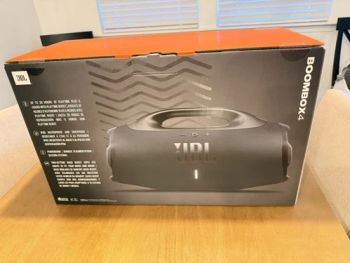 JBL Boombox 4 Portable Bluetooth Speaker IP68 AI Sound Boost - Electronics online E-Store - United States