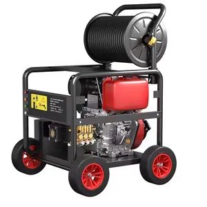 High Pressure 45L 60L Sewer Drain Dredging Water Jetting Pipe Cleaning Machine - Henan Monma Machinery Equipment Co., Ltd. - China