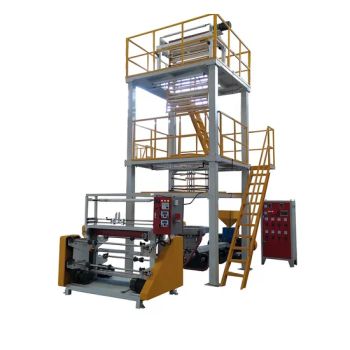 Automatic Three Layer Co-Extrusion Internal Bubble Cooling Haul-off Rotary Die Head Double Winder HDPE LDPE PP PE Plastic Film Blowing Blown Extruder Machine - Dongguan Shunxiang Plastic Machinery Co., Ltd. - China