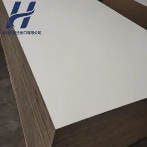 4*8FT 15mm 18mm Melamine Faced Block Board Laminated Wood Boards Blockboards for Furniture - Weifang Hengjia Imp. and Exp. Co., Ltd. - China