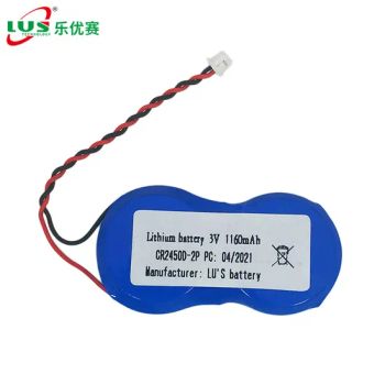 3V 1200mAh Cr2450-2p Limno2 Battery Pack Imos1p2-A1 3V - Shenzhen Lus Technology Co., Ltd - China