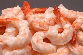 Frozen cooked peeled deveined tail-on vannamei white shrimp no soaking 41/50, glazing 15% 1kg/bag decal, 10kg/ctn - BLUE BAY SEAFOOD CO.,LTD - Vietnam