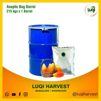 Totapuri Mango Pulp 215Kg Aseptic