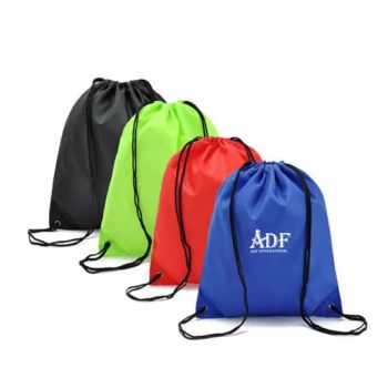 Promotional Drawstring Backpack Bags Bulk Storage Bags for Gym Traveling Multicolor Drawstring Bag with Custom Logo - Fuzhou ADF International CO., LTD. - China