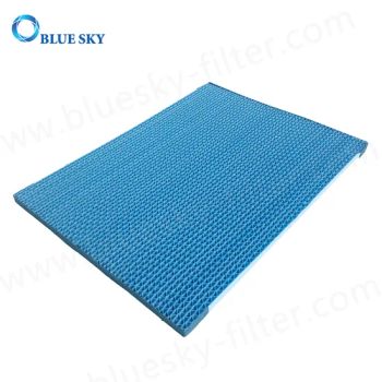 Customized Blue 5mm Aperture 380X280X10mm Panel Replacement Humidifier Wick Filters - Nanjing Blue Sky Filter Co., Ltd. - China