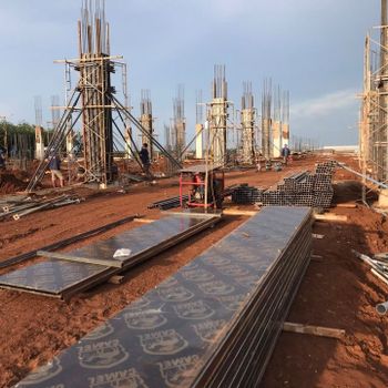 Shuttering plywood film faced plywood WBP to create concrete formwork - KE GO COMPANY LIMITED - Vietnam